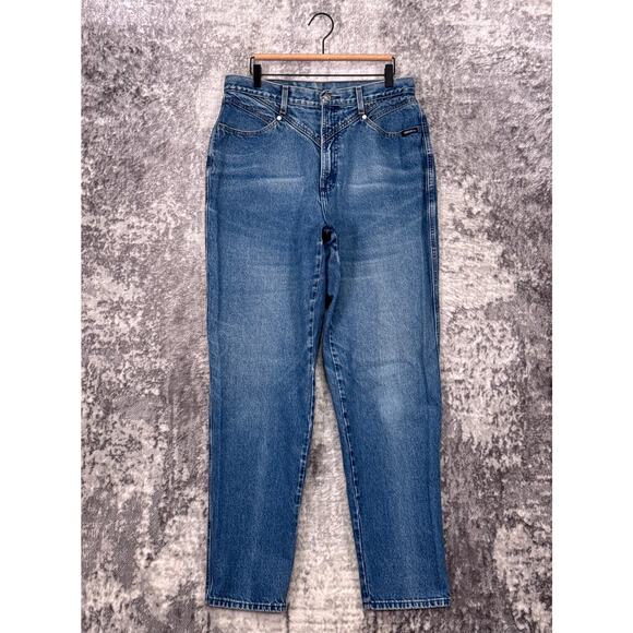 Vintage Rockies Jeans 34 in x 33 in Long Womens High Rise Rodeo Western Backless - Picture 1 of 7